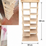 Organizador de Zapatos de madera